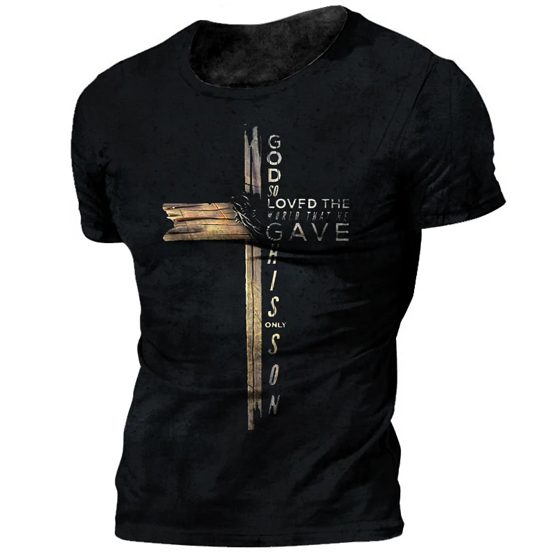 Vintage Knights Templar T Shirt For Men 3d Printed Jesus Christ Crucifix Men's Tshirt Oversized Short Sleeve Tops Tee Shirt Man
Vintage Knights Templar T Shirt For Men 3d Printed Jesus Christ Crucifix Men's Tshirt Oversized Short Sleeve Tops Tee Shirt Man