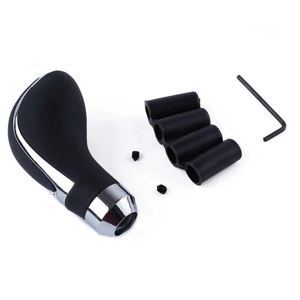 High Quality Shift Knob Shifter Lever Cover 1 Set 11cm X 4.5cm Accessories Automatic Black Leather Replacements
High Quality Shift Knob Shifter Lever Cover 1 Set 11cm X 4.5cm Accessories Automatic Black Leather Replacements