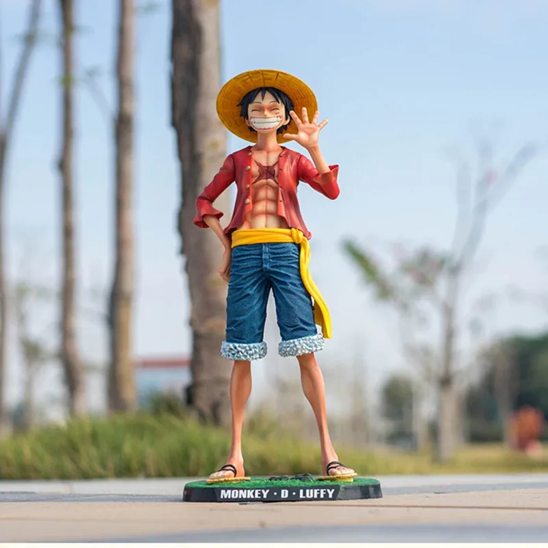 43 см аниме One Piece Gk статуя Luffy Smiley ПВХ масштаб 1/4 коллекция фигурок игрушки на Рождество
43 см аниме One Piece Gk статуя Luffy Smiley ПВХ масштаб 1/4 коллекция фигурок игрушки на Рождество