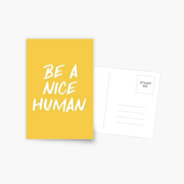 Почтовая открытка с надписью Be A Nice Human Yellow для подарка, модный эстетический альбом, мультяшный простой стиль, украшение для интерьера с памя...
Почтовая открытка с надписью Be A Nice Human Yellow для подарка, модный эстетический альбом, мультяшный простой стиль, украшение для интерьера с памя...
