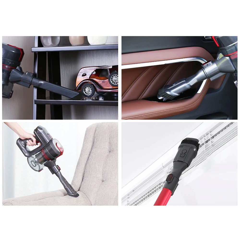 Беспроводной пылесос Dibea D008 Pro 2 в 1 с мощным всасыванием маленький Мощный Ручной