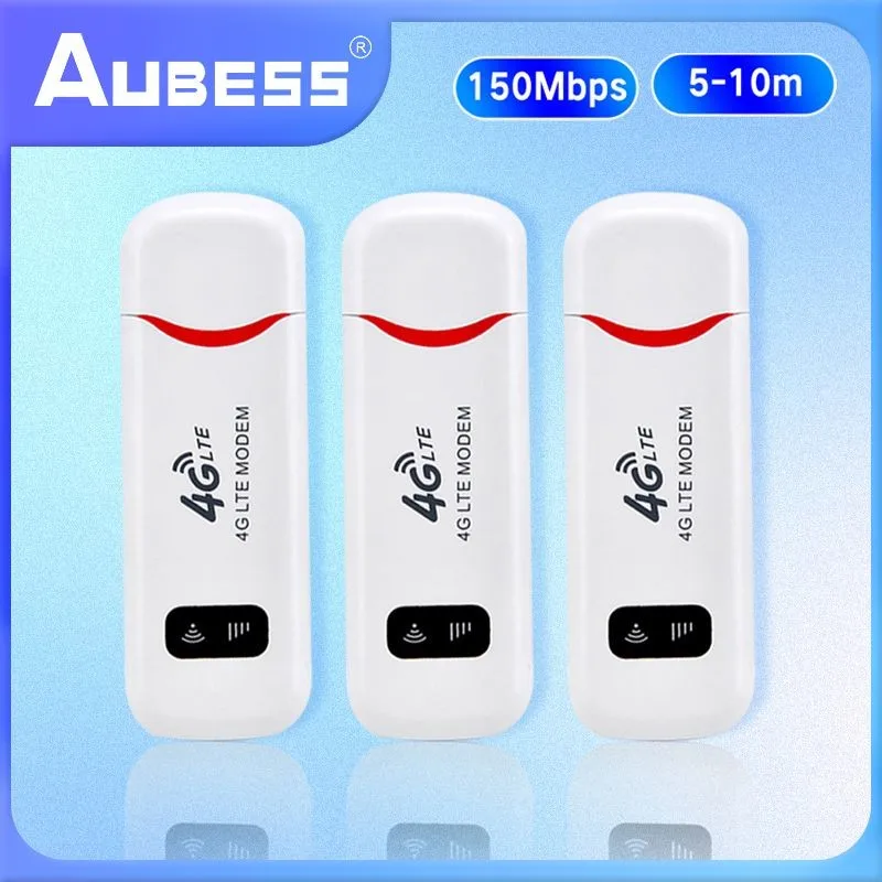 4G LTE Wireless USB Dongle Mobile Broadband 150Mbps Modem Stick Sim Card Wireless Router USB 150Mbps Modem Stick For Home Office
4G LTE Wireless USB Dongle Mobile Broadband 150Mbps Modem Stick Sim Card Wireless Router USB 150Mbps Modem Stick For Home Office