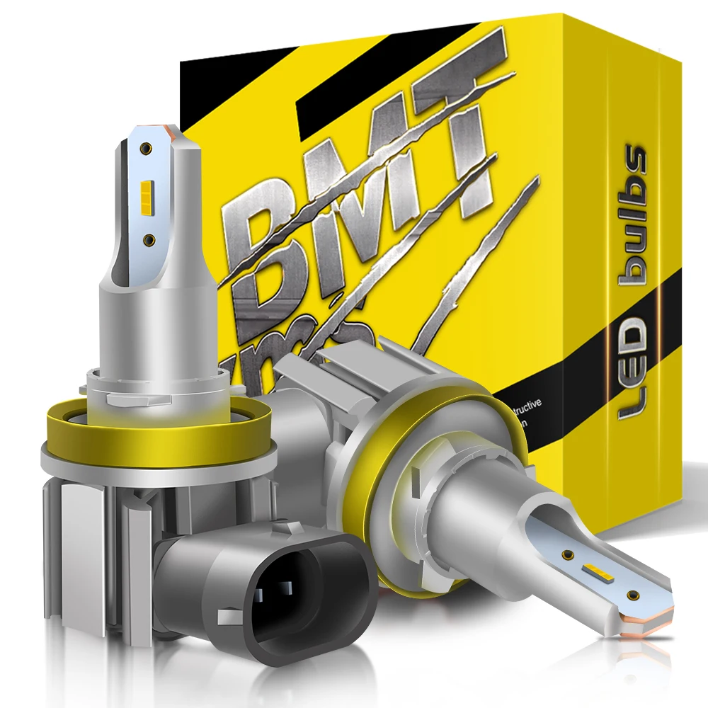 

BMTxms 30000LM 6000K H11 H8 H9 HB3 9005 HB4 9006 H10 9145 H16JP CSP Chip 3000K Canbus LED Fog Light Daytime Running Lamp Bulb