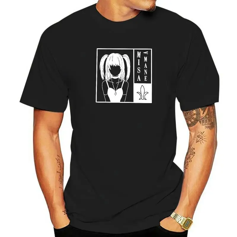 Novelty Death Note Misa Amane T-Shirt for Men O Neck Cotton T Shirt Anime Short Sleeve Tees Gift Idea Clothing 
Novelty Death Note Misa Amane T-Shirt for Men O Neck Cotton T Shirt Anime Short Sleeve Tees Gift Idea Clothing
