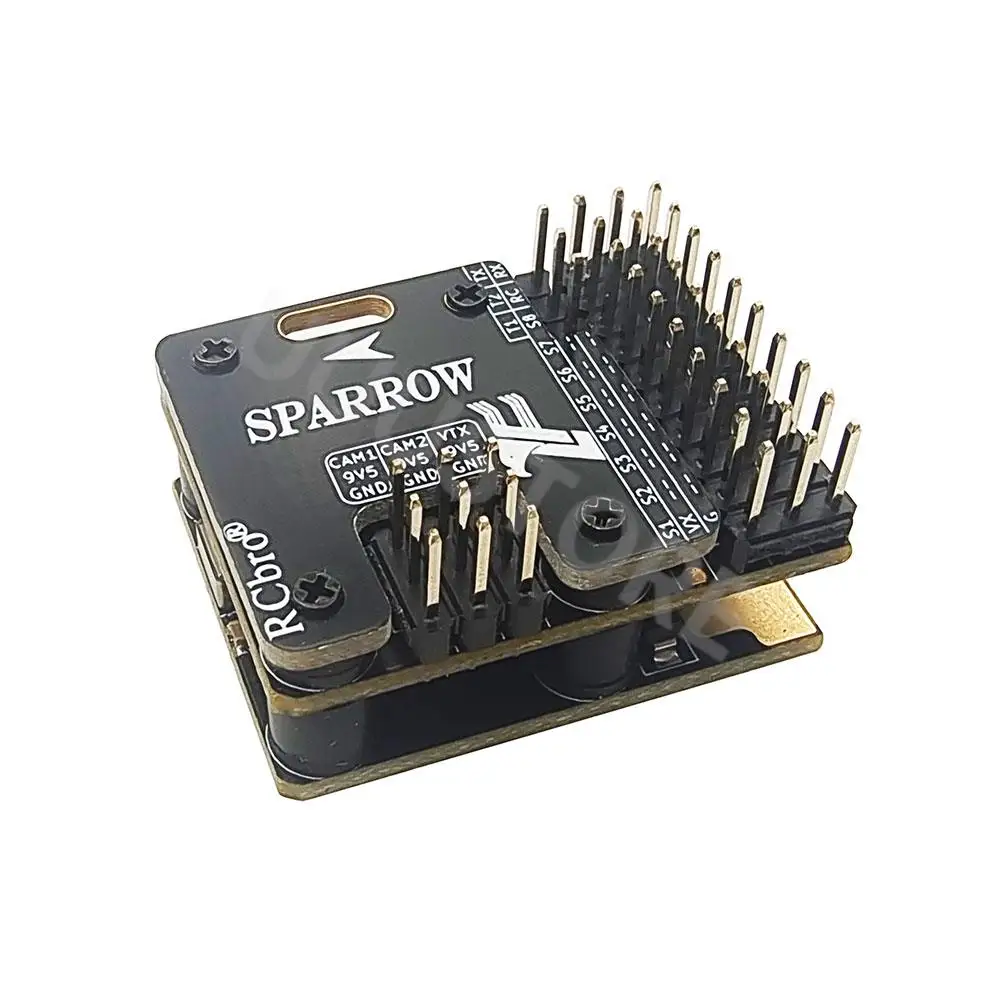 Контроллер полета LeFei Sparrow V3 Pro OSD, стабилизация гироскопа, переключение возврата PPM SBUS IBUS ELRS CRSF MAVLINK для самолета 
Контроллер полета LeFei Sparrow V3 Pro OSD, стабилизация гироскопа, переключение возврата PPM SBUS IBUS ELRS CRSF MAVLINK для самолета