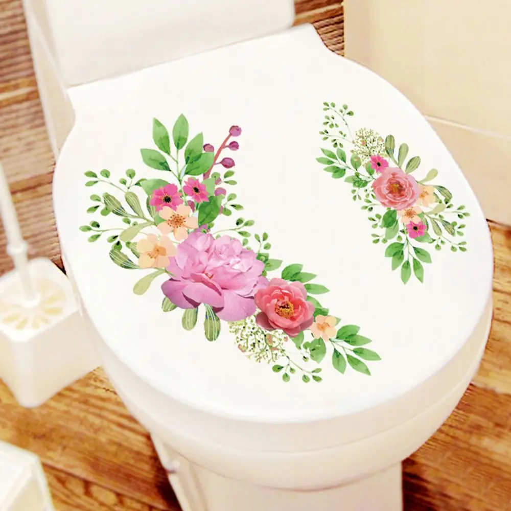 Gift Self-adhesive Removable Bathroom Ornament Gorgeous Flower Decals Floral Toilet Stickers Wall Mural Home Decoration
Gift Self-adhesive Removable Bathroom Ornament Gorgeous Flower Decals Floral Toilet Stickers Wall Mural Home Decoration