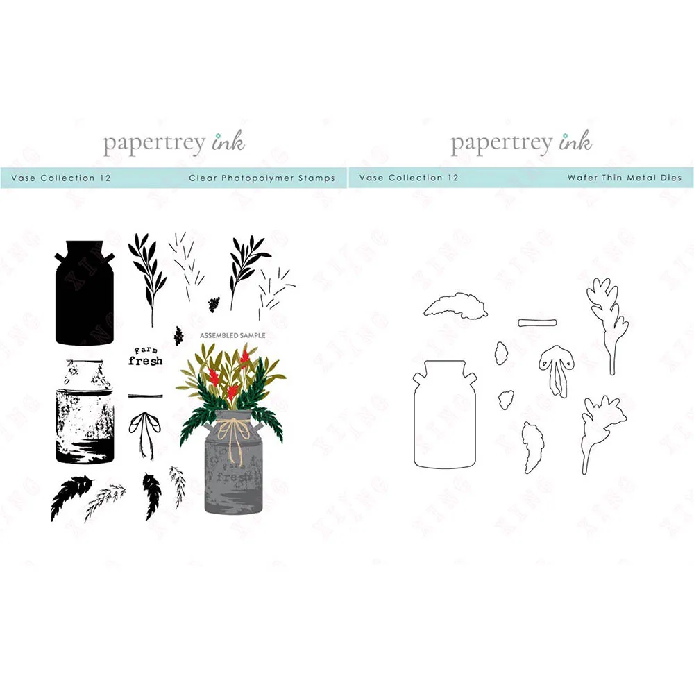 New Metal Cutting Dies Christmas Diy Scrapbook Craft Decoration Embossed Silicone Stamp Set 2022 Arrival Vase Collection 12 Mold
New Metal Cutting Dies Christmas Diy Scrapbook Craft Decoration Embossed Silicone Stamp Set 2022 Arrival Vase Collection 12 Mold