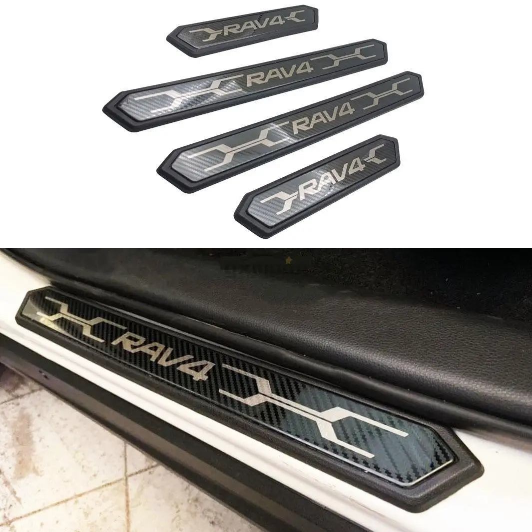 4pc For Rav4 2019 2020 Retrofit Special External Threshold Strips Without Lights Stainless Steel Decoration Car Accessories
4pc For Rav4 2019 2020 Retrofit Special External Threshold Strips Without Lights Stainless Steel Decoration Car Accessories