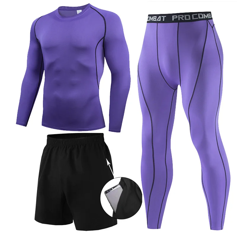 Sports Suit Men's Casual Fitness Suit Fast Dry Running Basketball Tights Fitness Pants Suit Sportswear
Sports Suit Men's Casual Fitness Suit Fast Dry Running Basketball Tights Fitness Pants Suit Sportswear
