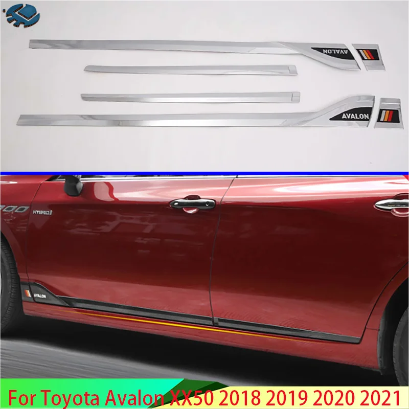 For Toyota Avalon XX50 2018 2019 2020 2021 Car Accessories ABS Chrome Side Door Body Molding Moulding Trim
For Toyota Avalon XX50 2018 2019 2020 2021 Car Accessories ABS Chrome Side Door Body Molding Moulding Trim