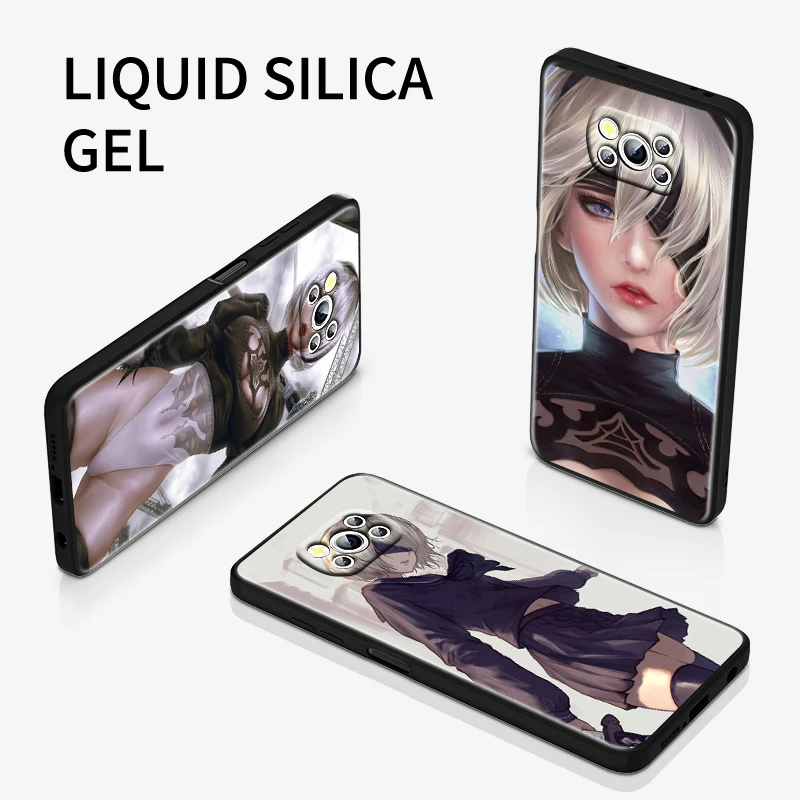 Anime Gril Nier Automata For Xiaomi POCO F3 11T Mix4 10S X2 10 M2 M3 Lite F3 Pro 5G Black Soft Cover Phone Coque Fundas
Anime Gril Nier Automata For Xiaomi POCO F3 11T Mix4 10S X2 10 M2 M3 Lite F3 Pro 5G Black Soft Cover Phone Coque Fundas