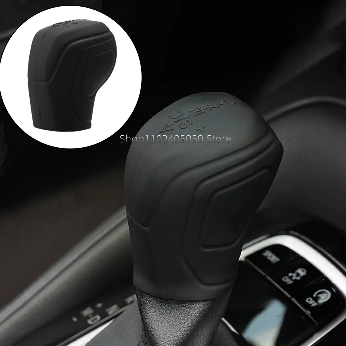 

for VW Passat CC Sagitar Magotan Golf T-ROC Tange Lavida Bora Touran Santana Jetta Polo Skoda Octavia Car Gear Shift Knob Cover