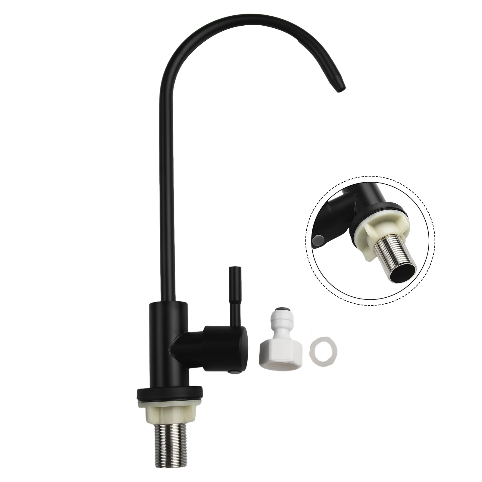 Stylish Gooseneck Water Purifier Faucet with Long Extension Mouth Suitable for Various Water Filtration Systems
Stylish Gooseneck Water Purifier Faucet with Long Extension Mouth Suitable for Various Water Filtration Systems
