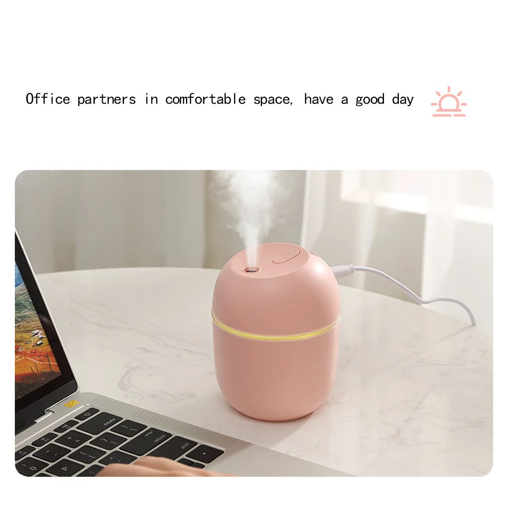 1PCS 300ML Mini Ultrasonic Air Humidifier Aroma Essential Oil Diffuser For Home Car USB Fogger Mist Maker with LED Night Lamp
1PCS 300ML Mini Ultrasonic Air Humidifier Aroma Essential Oil Diffuser For Home Car USB Fogger Mist Maker with LED Night Lamp