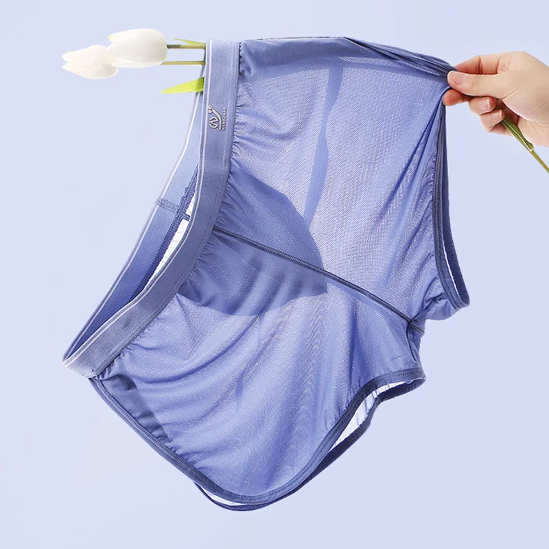New Men's Sexy Underwear Sexy Transparent Boxers Low Waist Panties Male Ice Silk Mesh Lingerie Home Pants Elastic Sleep Bottoms
New Men's Sexy Underwear Sexy Transparent Boxers Low Waist Panties Male Ice Silk Mesh Lingerie Home Pants Elastic Sleep Bottoms