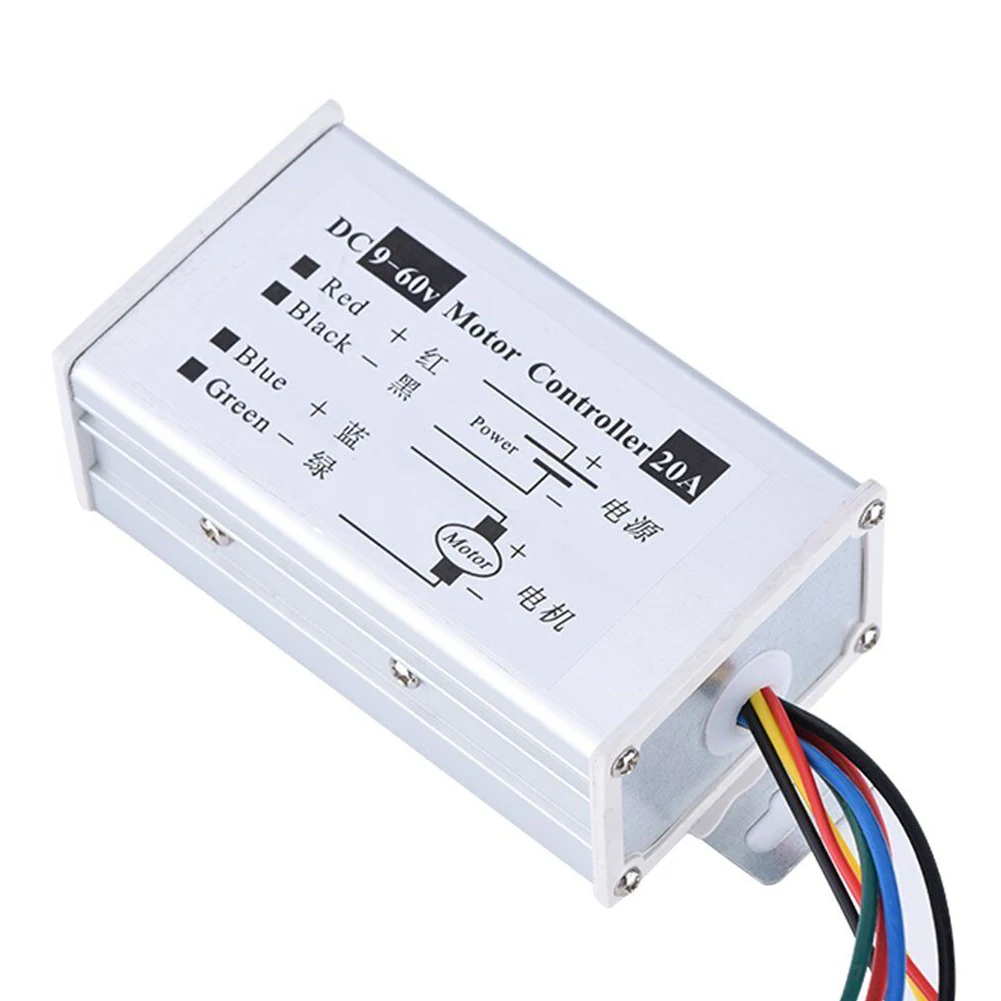 12V 24V Max 20A PWM DC Motor Stepless Variable Speed Control Controller Switch 92*52*36mm 20A Adjustable Switch
12V 24V Max 20A PWM DC Motor Stepless Variable Speed Control Controller Switch 92*52*36mm 20A Adjustable Switch