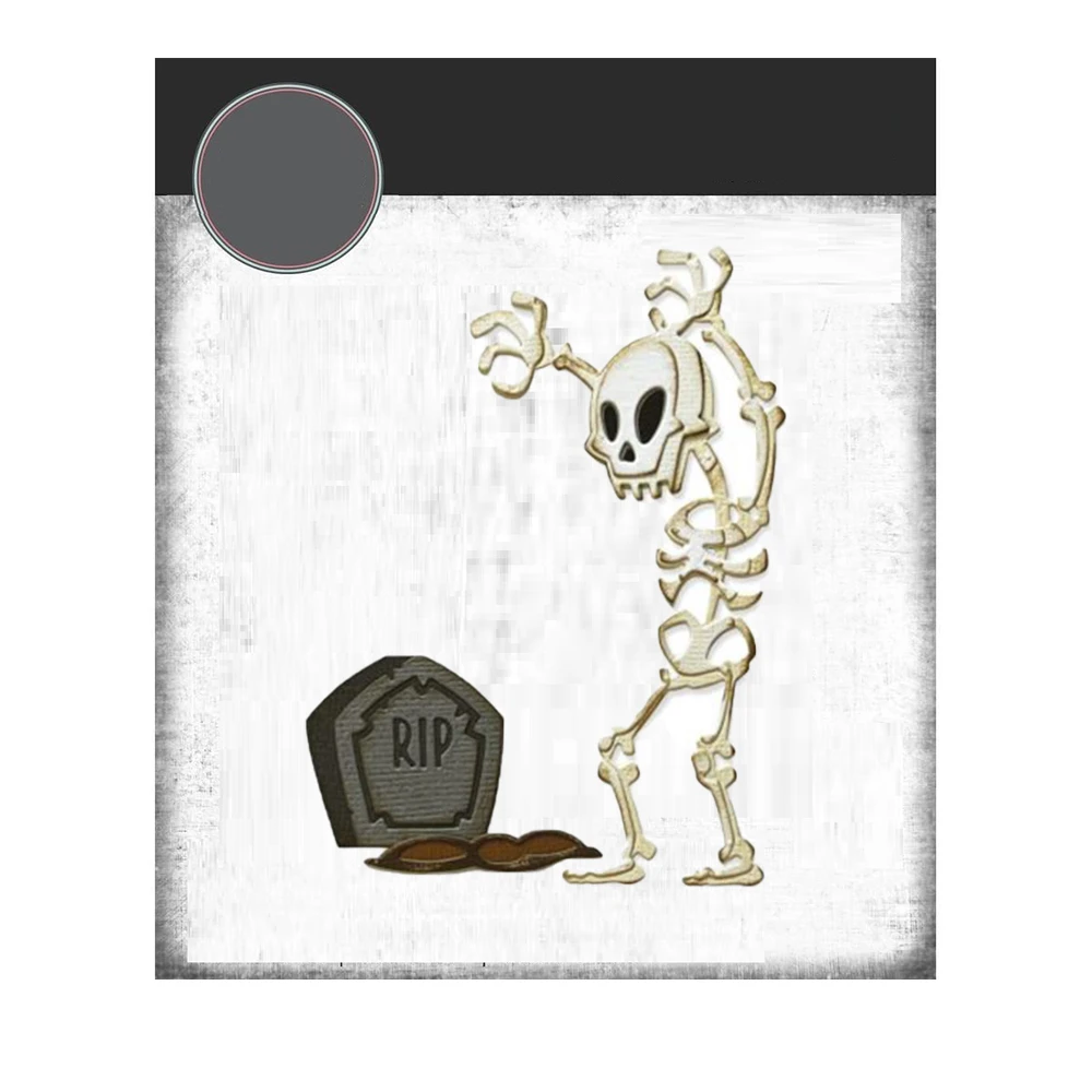 Halloween Skeleton Metal Cutting Die Diy Molds Scrapbooking Paper Making Cuts Crafts Template Handmade Card Embossing Die
Halloween Skeleton Metal Cutting Die Diy Molds Scrapbooking Paper Making Cuts Crafts Template Handmade Card Embossing Die