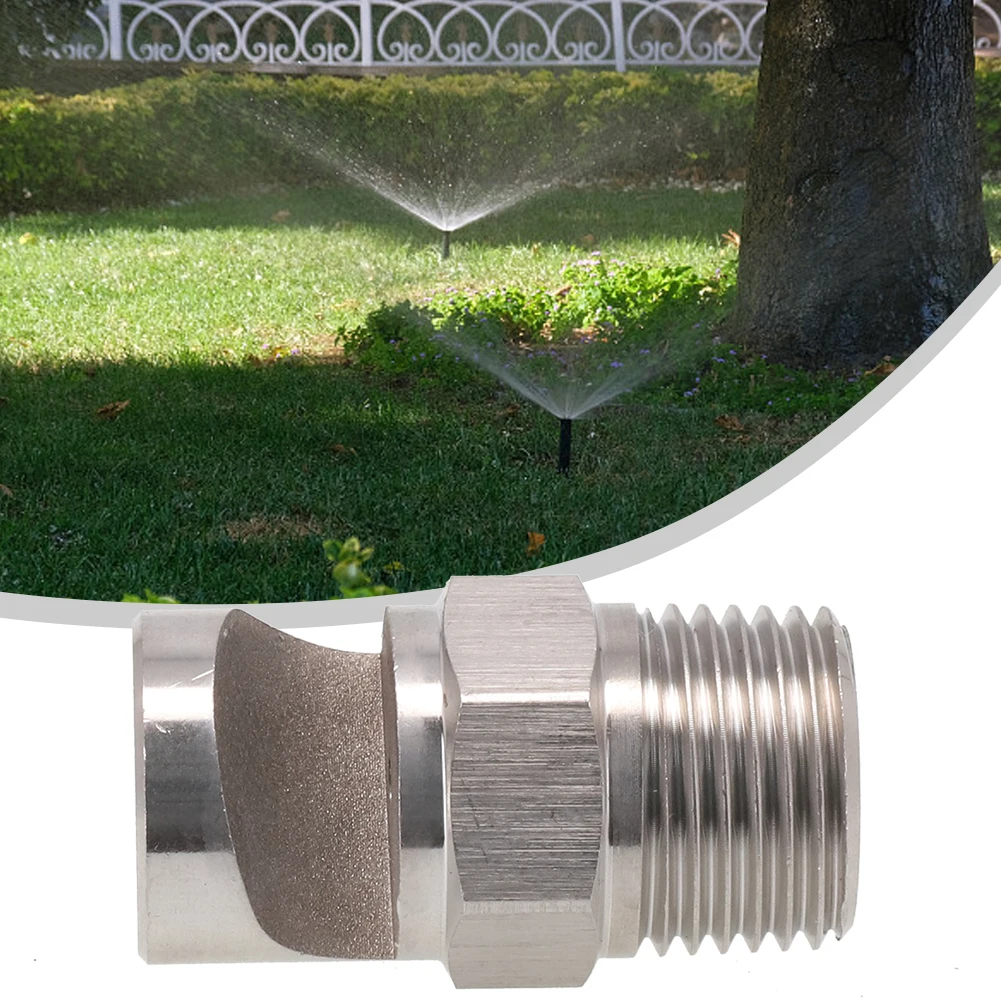 Landscaping Irrigation Nozzle Stainless Steel 1/2”BSP Thread Deflector 140-170 Degree Spray Angle Boomless Nozzle
Landscaping Irrigation Nozzle Stainless Steel 1/2”BSP Thread Deflector 140-170 Degree Spray Angle Boomless Nozzle