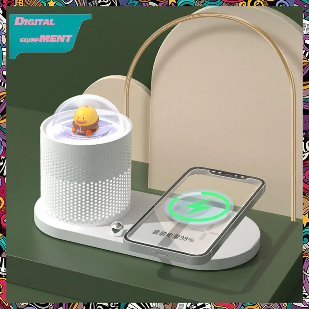 Universal Two In One Smartphone Charger Cute Pet Mobile Phone Wireless Charging Mobile Accessories. Low Power Consumption
Universal Two In One Smartphone Charger Cute Pet Mobile Phone Wireless Charging Mobile Accessories. Low Power Consumption