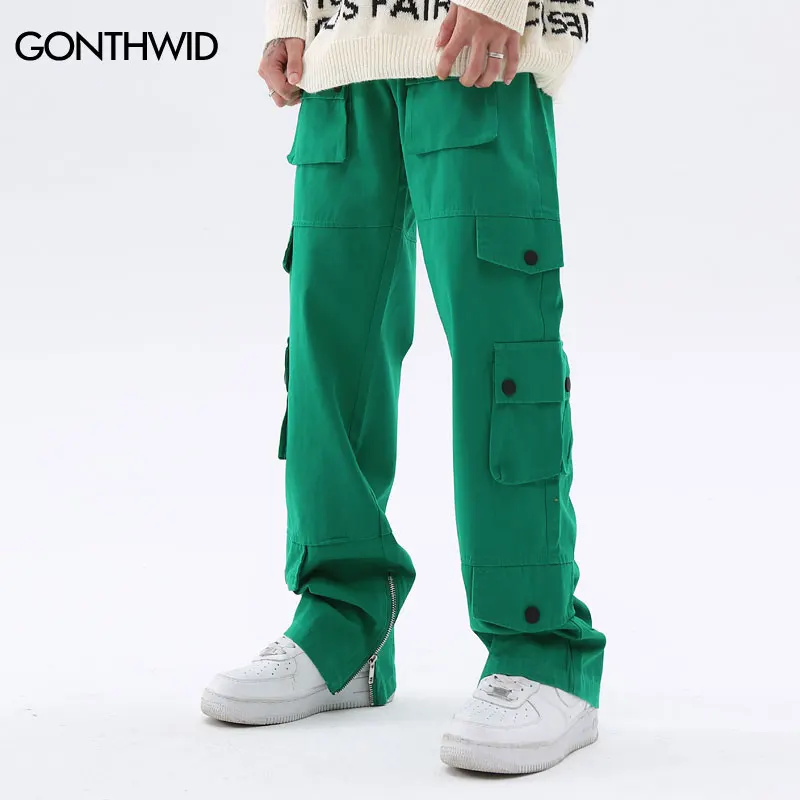 Брюки-карго Y2K мужские в стиле хип-хоп, винтажные тактические мешковатые штаны с боковыми карманами, на молнии до щиколотки, модные повседневные штаны в стиле Харадзюку 
Брюки-карго Y2K мужские в стиле хип-хоп, винтажные тактические мешковатые штаны с боковыми карманами, на молнии до щиколотки, модные повседневные штаны в стиле Харадзюку