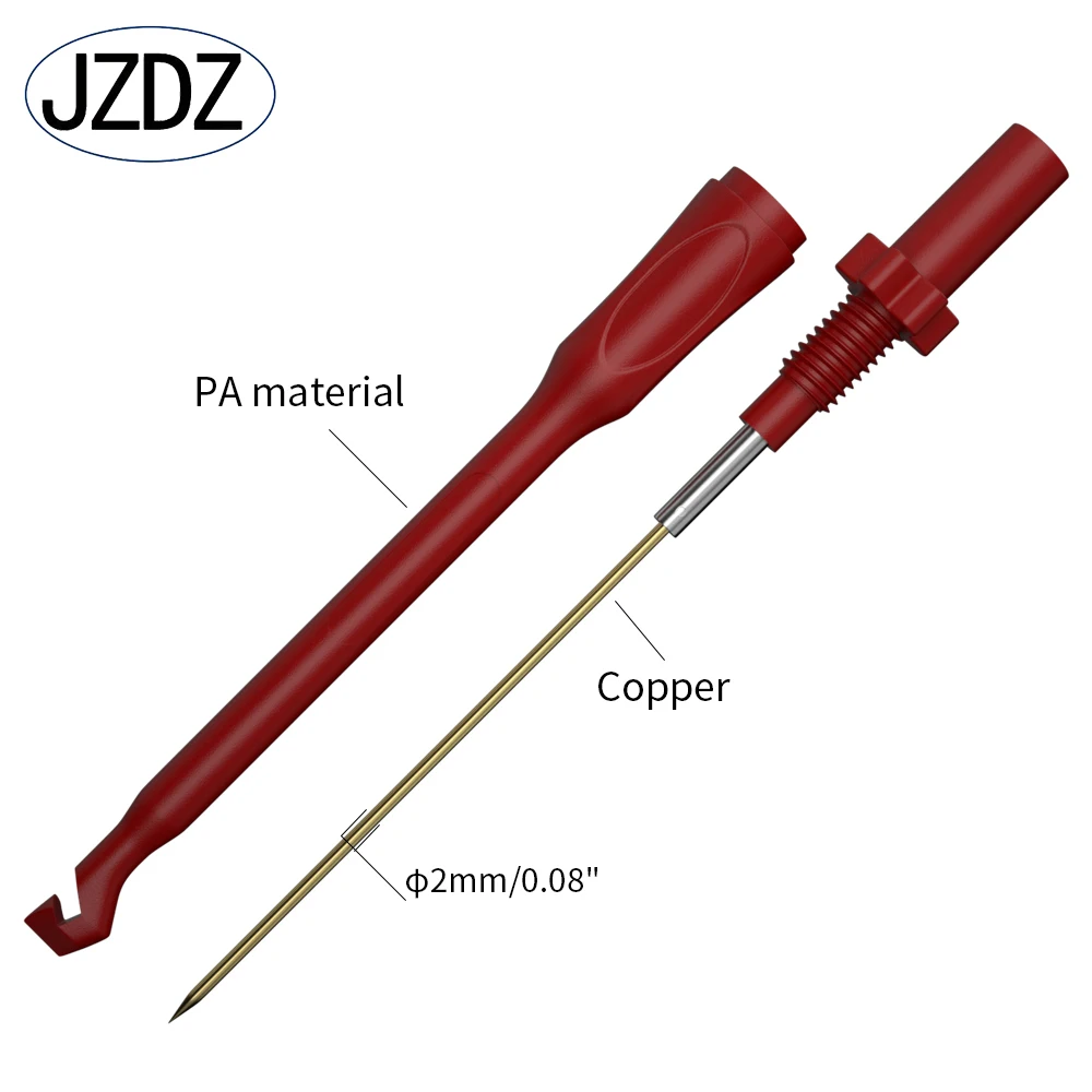 Мультиметр JZDZ 2 шт. тестовая палочка безопасные неразрушающие проволочные Щупы