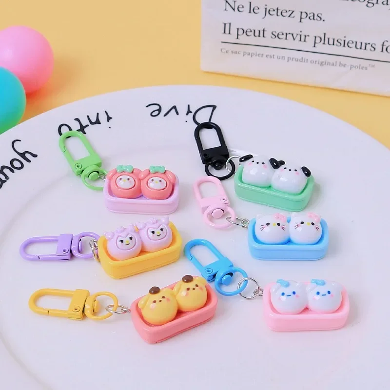 Kawaii Sanrio Anime Hello Kitty Kuromi Lovely Onigiri Keychain Cute Cartoon Cinnamoroll Girly Heart Bag Pendant Gifts for Girls
Kawaii Sanrio Anime Hello Kitty Kuromi Lovely Onigiri Keychain Cute Cartoon Cinnamoroll Girly Heart Bag Pendant Gifts for Girls
