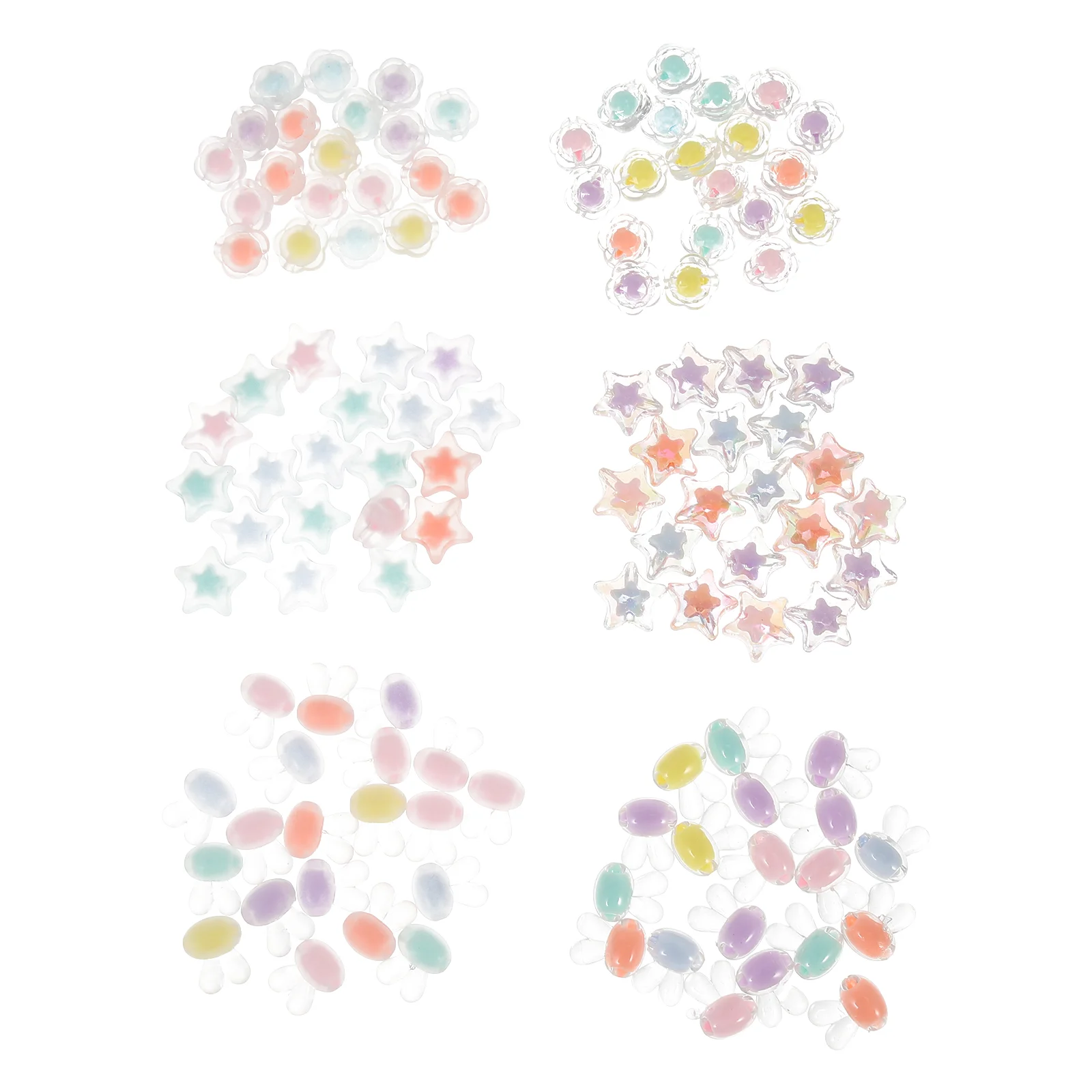 120Pcs Spacer Beads DIY Lovely Shape Beads Jewelry Craft Jewelry Making Beads
120Pcs Spacer Beads DIY Lovely Shape Beads Jewelry Craft Jewelry Making Beads