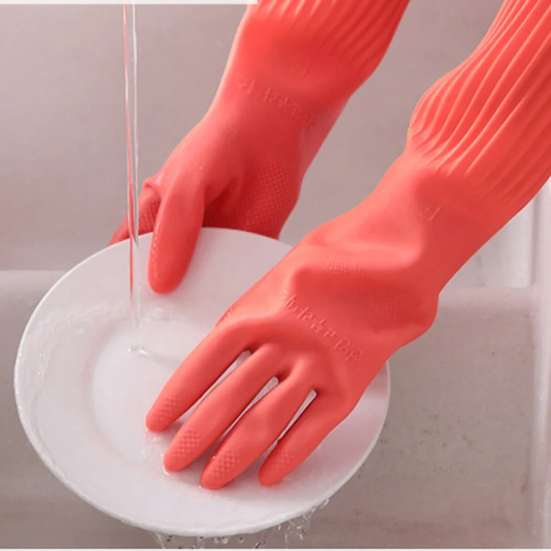 1Pair 38/45cm Kitchen Clean Housework Gloves Waterproof Long Sleeve Gloves Thickened Rubber Latex Gloves for Dishewashing
1Pair 38/45cm Kitchen Clean Housework Gloves Waterproof Long Sleeve Gloves Thickened Rubber Latex Gloves for Dishewashing