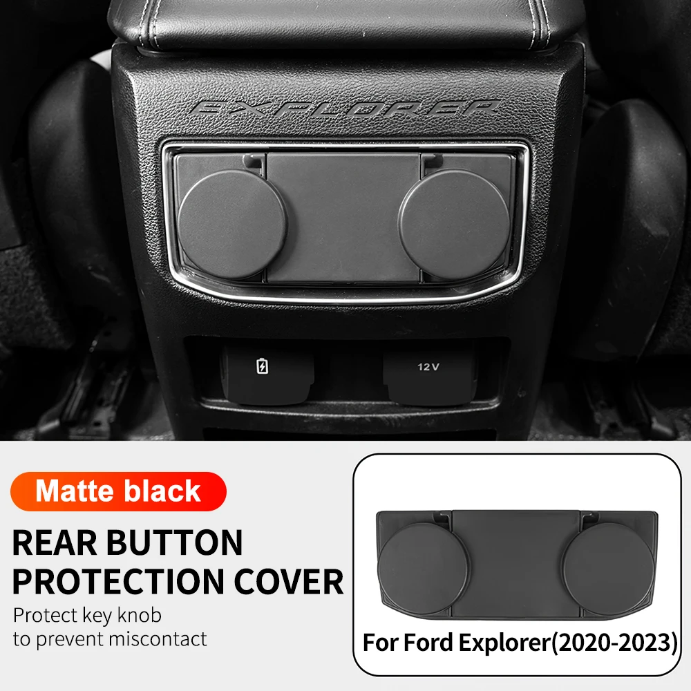 Автомобильная задняя кнопка AC Защитная крышка из углеродного волокна для Ford Explorer 2020 2021 2022 2023 ABS отделка салона Автоаксессуары
Автомобильная задняя кнопка AC Защитная крышка из углеродного волокна для Ford Explorer 2020 2021 2022 2023 ABS отделка салона Автоаксессуары