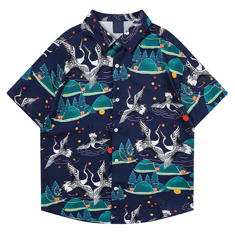 Super Cool Streetwear Flying Birds Graffiti Button Up Shirt for Men Women New Fashion Summer Hawaii Beach Casual Tops Plus Size
Super Cool Streetwear Flying Birds Graffiti Button Up Shirt for Men Women New Fashion Summer Hawaii Beach Casual Tops Plus Size