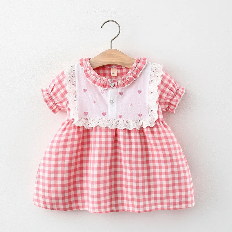 Летняя одежда для новорожденных девочек, кружевное клетчатое платье, костюм на 1 год, день рождения ребенка, Одежда для младенцев, платья при...
Летняя одежда для новорожденных девочек, кружевное клетчатое платье, костюм на 1 год, день рождения ребенка, Одежда для младенцев, платья при...