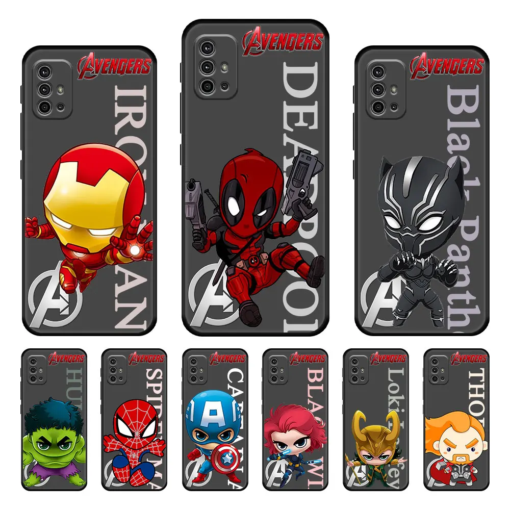Marvel super cute hero Black Phone Case Coque for Moto One Fusion G30 G Stylus G50 Edge G60 G8 Plus G9 Play G60S Cell Print
Marvel super cute hero Black Phone Case Coque for Moto One Fusion G30 G Stylus G50 Edge G60 G8 Plus G9 Play G60S Cell Print