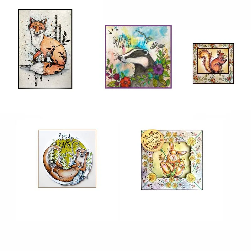 Animal Transparent Stamps for DIY Scrapbooking Card Stencil Paper Craft Handmade Album Handbook Decoration New Stamps 2022
Animal Transparent Stamps for DIY Scrapbooking Card Stencil Paper Craft Handmade Album Handbook Decoration New Stamps 2022