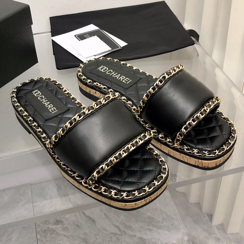 French charei original high quality 2022 new Women shoes Flip-flops Slipper Fashion Beach Shoes Summer Slipper,with box dust bag
French charei original high quality 2022 new Women shoes Flip-flops Slipper Fashion Beach Shoes Summer Slipper,with box dust bag