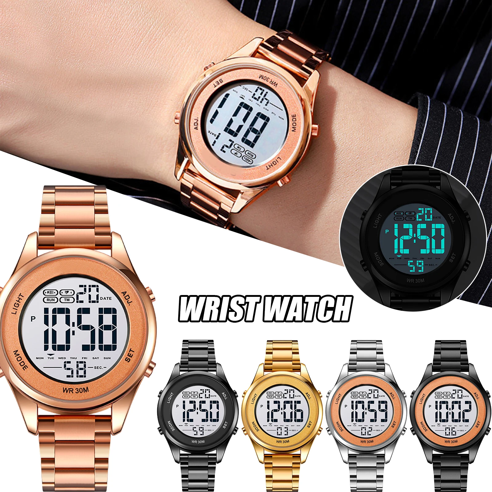 Men Fashion Minimalist Quartz Watch Waterproof Round Dial Unisex Wrist Watch Casual Unisex Watch Chronograph Watch Accessories
Men Fashion Minimalist Quartz Watch Waterproof Round Dial Unisex Wrist Watch Casual Unisex Watch Chronograph Watch Accessories