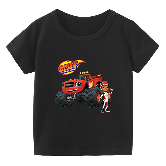 Blaze And The Monster Machines Cartoon Kids Funny T-Shirts Baby Boys Cool Summer T shirt Children Tops Girls Clothes
Blaze And The Monster Machines Cartoon Kids Funny T-Shirts Baby Boys Cool Summer T shirt Children Tops Girls Clothes