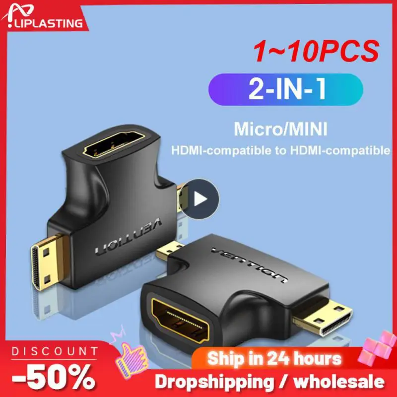 1 ~ 10 шт. 2 в 1 HDMI-совместимый адаптер Mini Micro HDMI-совместимый с HDMI-адаптер мама для камеры ТВ проектора
1 ~ 10 шт. 2 в 1 HDMI-совместимый адаптер Mini Micro HDMI-совместимый с HDMI-адаптер мама для камеры ТВ проектора
