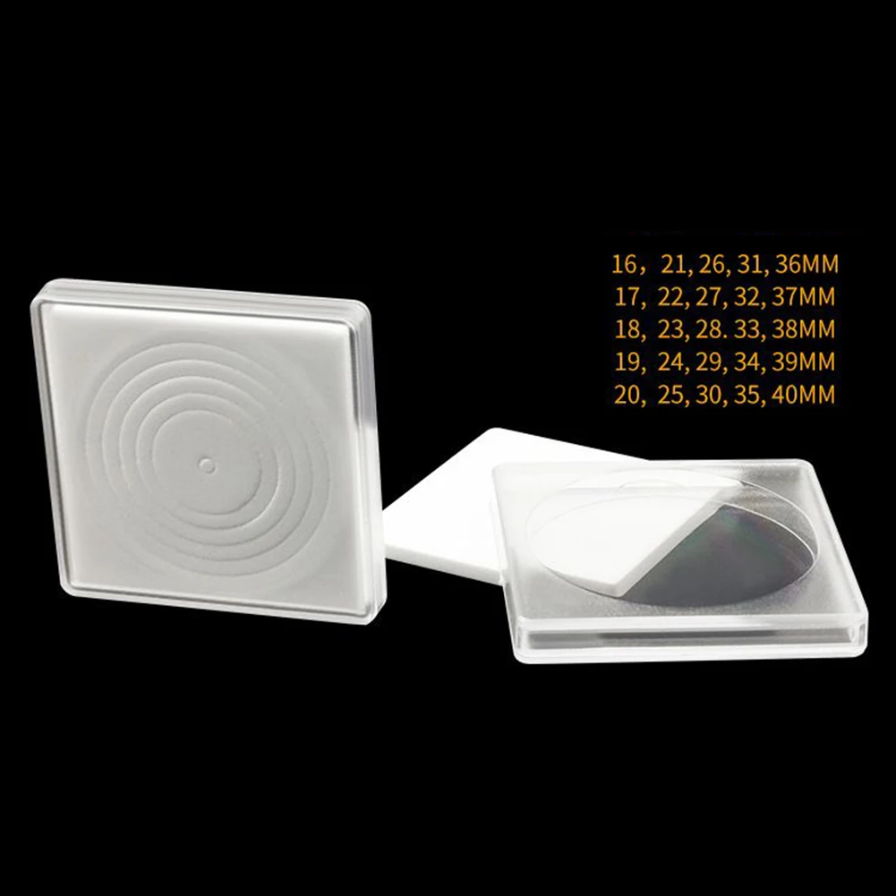 Coin Storage Box Coin Capsules With Spacers Coin Box Collection Coin Capsule Case Collection Organizer Household Storage
Coin Storage Box Coin Capsules With Spacers Coin Box Collection Coin Capsule Case Collection Organizer Household Storage