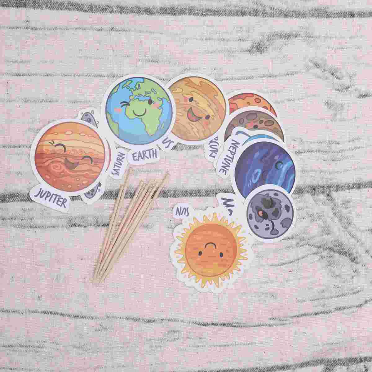 Cake Cupcake Picks Planet Toppers Party Space Decoration Insert Outer Earth Universe Planets System Solar Topper Supplies 
Cake Cupcake Picks Planet Toppers Party Space Decoration Insert Outer Earth Universe Planets System Solar Topper Supplies