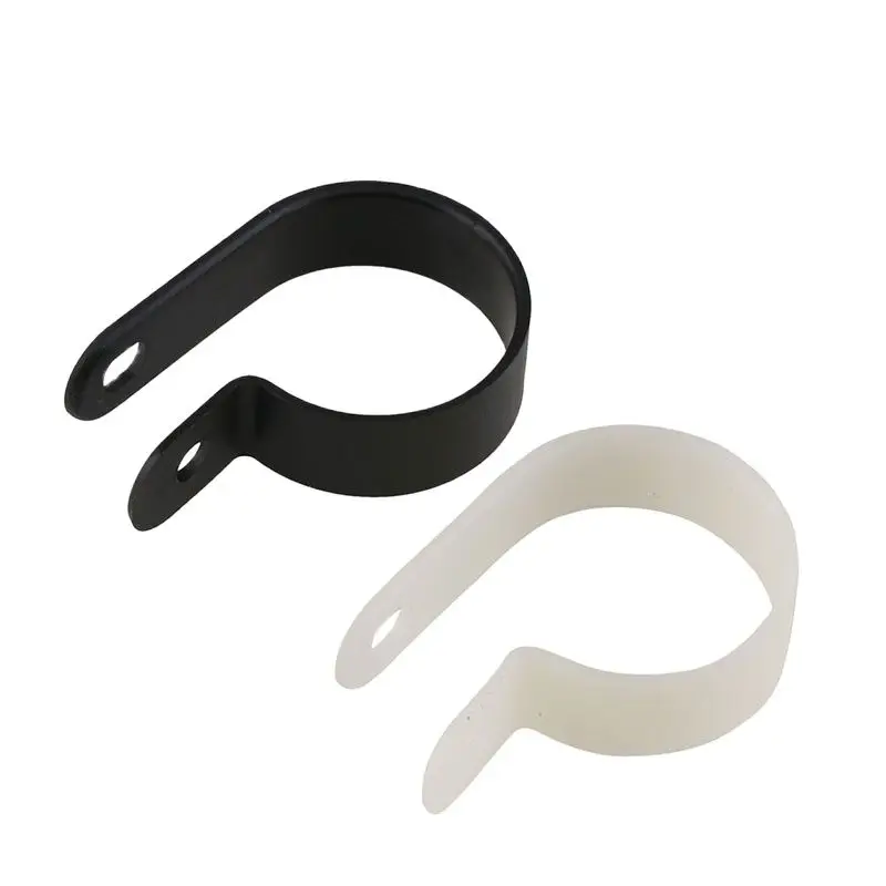 R-shaped Wire Management Clamp U-shaped Wire Clamp Electric Cable Positioning Fixture Screw Plastic Wire Clamp Ring 50Pcs
R-shaped Wire Management Clamp U-shaped Wire Clamp Electric Cable Positioning Fixture Screw Plastic Wire Clamp Ring 50Pcs