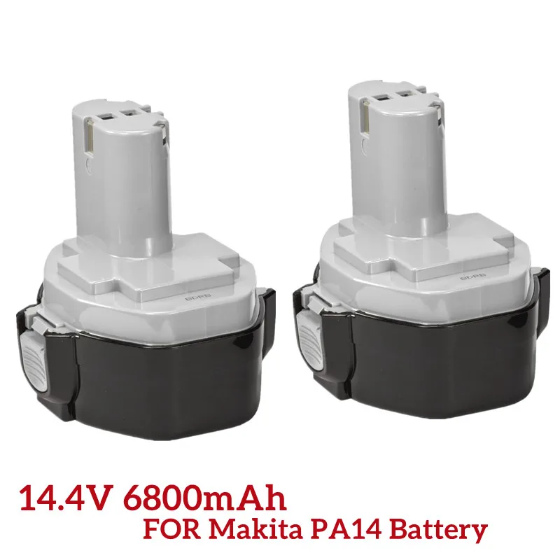 6.8Ah Replacement for Makita PA14 14.4V Battery, Ni-Mh Battery for 14.4v Makita 1420 1422 1433 1434 1435 1435F 192699-A
6.8Ah Replacement for Makita PA14 14.4V Battery, Ni-Mh Battery for 14.4v Makita 1420 1422 1433 1434 1435 1435F 192699-A