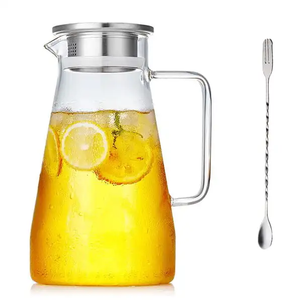 Free Shipping 52 Ounces Juice Glasses Set With Pitcher,Water Carafe With Handle,Water Pitcher With Lid Pouring,Large Beverage Pi
Free Shipping 52 Ounces Juice Glasses Set With Pitcher,Water Carafe With Handle,Water Pitcher With Lid Pouring,Large Beverage Pi