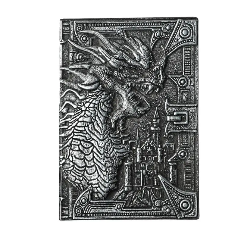 Dragon Embossed Journal 3D Dragon Embossed Faux Leather Notepad Durable Three-Dimensional Decoration Book
Dragon Embossed Journal 3D Dragon Embossed Faux Leather Notepad Durable Three-Dimensional Decoration Book