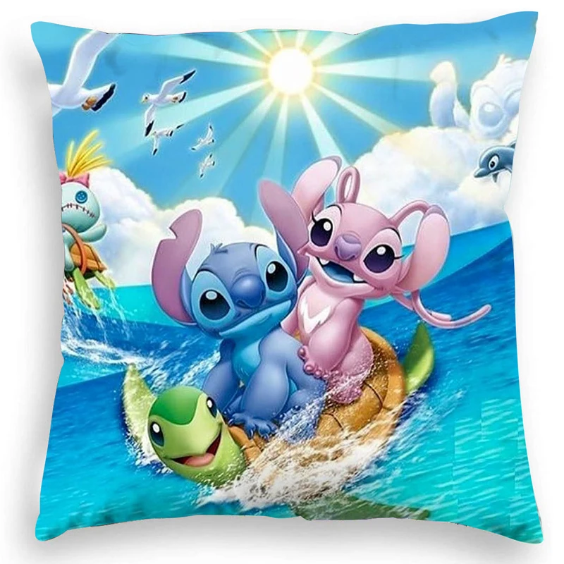 Disney Stitch Cushion Cover Plush Toys Lilo&Stitch Pillowcase Anime Kawaii Pillow Cases Home Decoration Christmas Gift 45x45cm
Disney Stitch Cushion Cover Plush Toys Lilo&Stitch Pillowcase Anime Kawaii Pillow Cases Home Decoration Christmas Gift 45x45cm