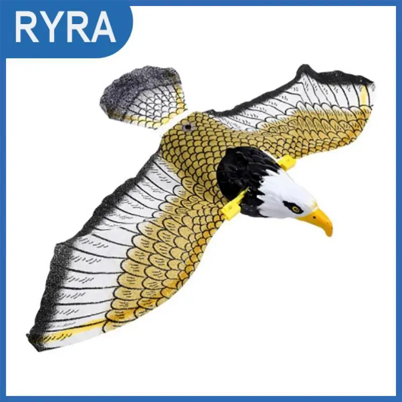 Electric Hanging Flying Line Eagle Toy Miniatures Music Luminous Bird Repellent Hanging Eagle Home Decor Garden Bird Repellent
Electric Hanging Flying Line Eagle Toy Miniatures Music Luminous Bird Repellent Hanging Eagle Home Decor Garden Bird Repellent