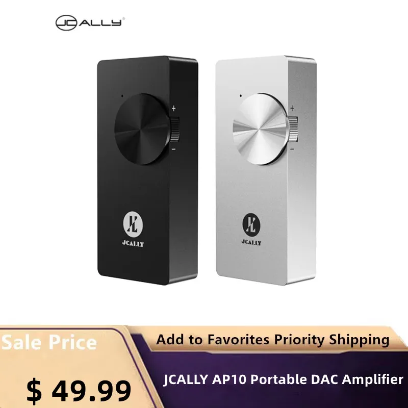 JCALLY AP10 Portable DAC Amplifier With Dual CS43131 DAC Chip Phones AMP Supports 3.5mm/4.4mm Dual Output 32bit/384kHz DSD256
JCALLY AP10 Portable DAC Amplifier With Dual CS43131 DAC Chip Phones AMP Supports 3.5mm/4.4mm Dual Output 32bit/384kHz DSD256
