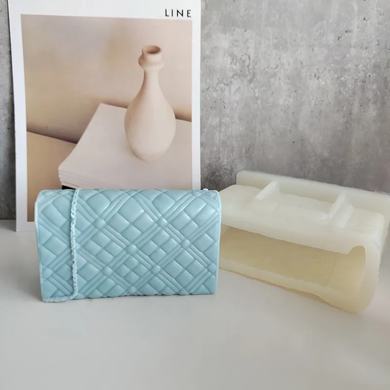 Woman Handbag Candle Silicone Mold Home Decoration Luxury Fashion Bag Scented Candle Plaster Resin DIY Gifts Girls Purse Mould
Woman Handbag Candle Silicone Mold Home Decoration Luxury Fashion Bag Scented Candle Plaster Resin DIY Gifts Girls Purse Mould