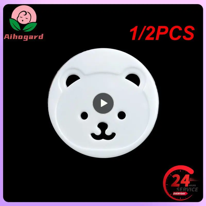 

1/2PCS Baby Safety Child Electric Socket Outlet Plug Protection Security Two Phase Safe Lock Cover Kids Sockets Cover Plugs