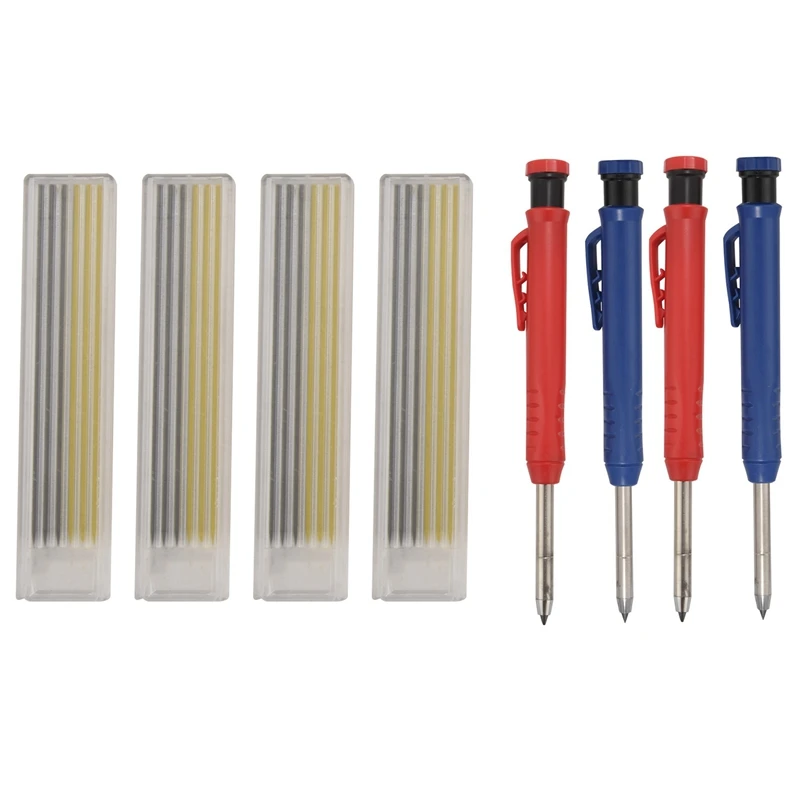 4 Pieces Solid Carpenter Pencil Tool Mechanical Pencil Deep Hole Mechanical Pencil Construction For Carpenter Architect
4 Pieces Solid Carpenter Pencil Tool Mechanical Pencil Deep Hole Mechanical Pencil Construction For Carpenter Architect
