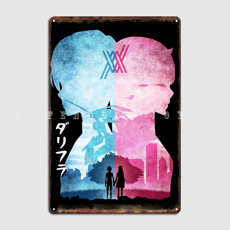 Zero Two Hiro Poster Metal Plaque Wall Pub Garage Club Vintage Wall Decor Tin Sign Poster
Zero Two Hiro Poster Metal Plaque Wall Pub Garage Club Vintage Wall Decor Tin Sign Poster